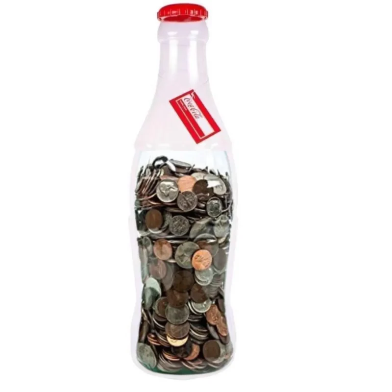 Large Coca-Cola Money Saving Bottles | Piggy Banks for Collectors