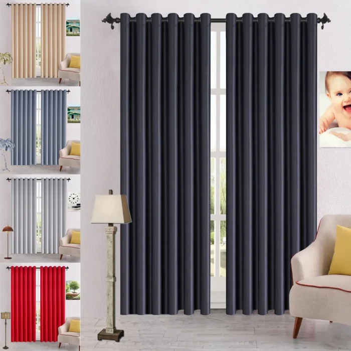 Premium Thermal Blackout Curtains for Energy Efficiency and Privacy