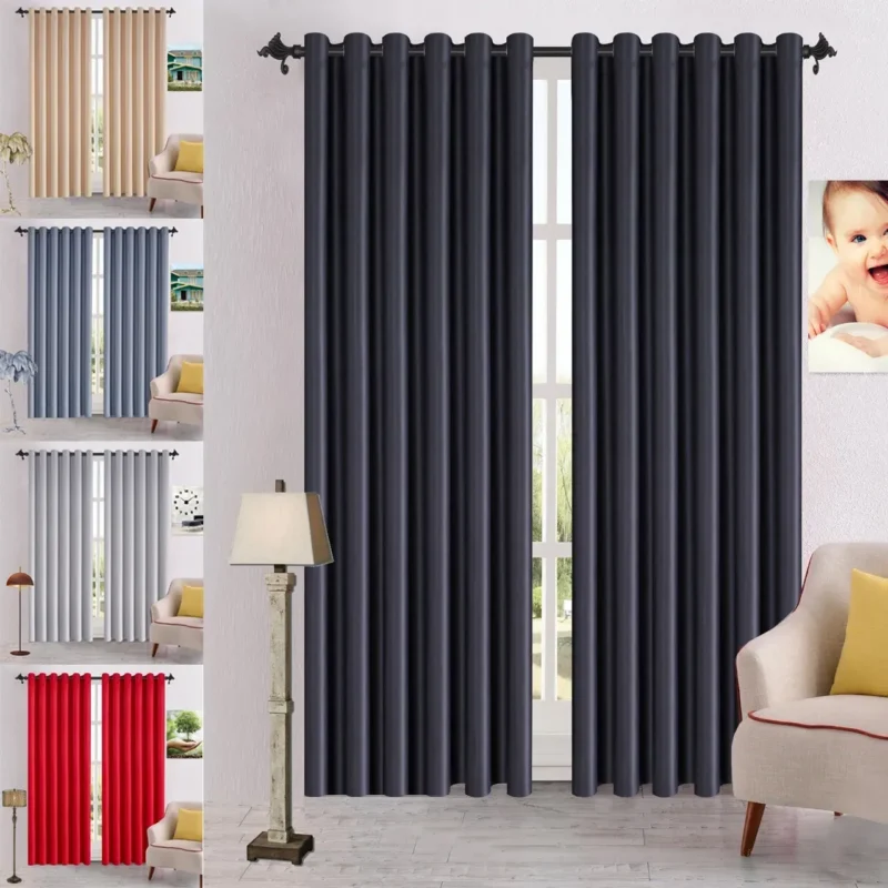Premium Thermal Blackout Curtains for Energy Efficiency and Privacy