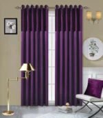 purple crushed curtains Crushed Velvet Curtains | Luxury Faux Silk, Fully Lined Eyelet Pair