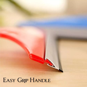 Glass Cleaner Wiper UK – Ergonomic Rubber Handle Window, Tile, and Shower Glass Squeegee Wiper – Perfect Streak-Free Shine