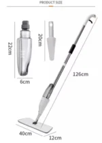 Spray Mop with Microfiber Pads | Floor Cleaning Solution